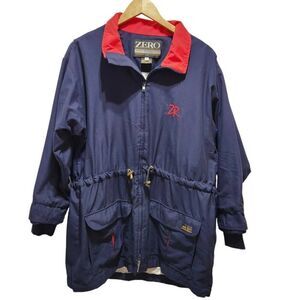 Zero Restriction Golf Outerwear USA vortex jacket blue Large microlite